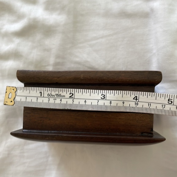 Handmade Wooden Box with Bone Inlay - Picture 7 of 10